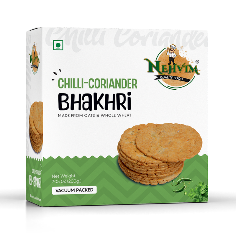 CHILLI - CORIANDER BHAKHRI 180g