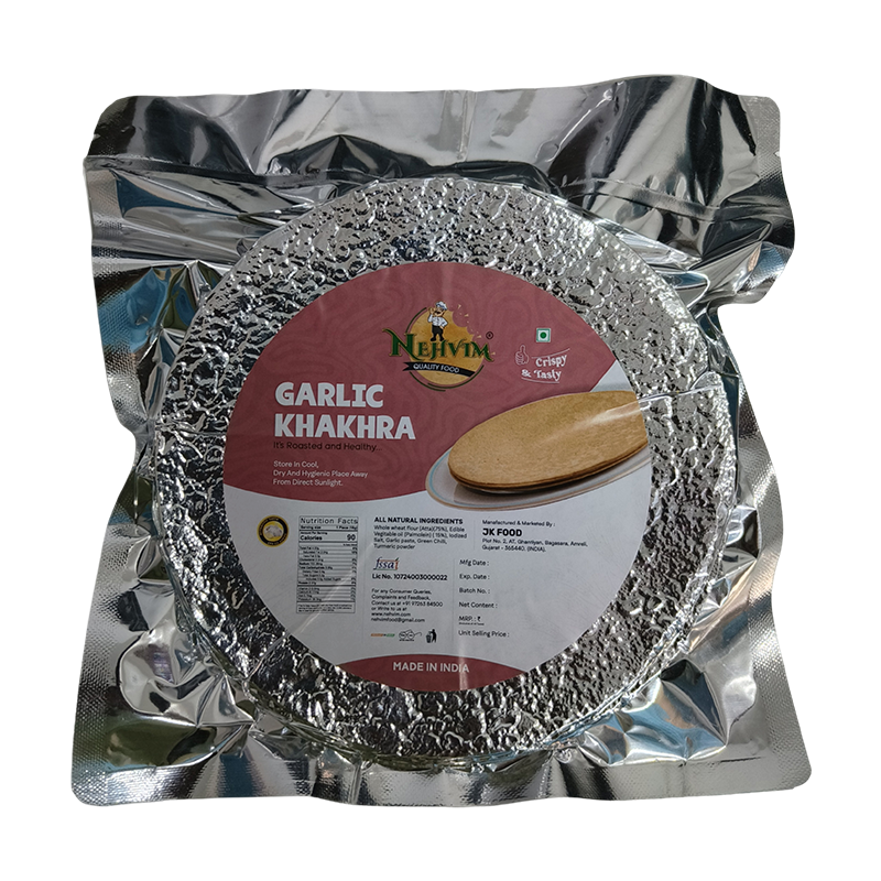 GARLIC KHAKHRA 200g