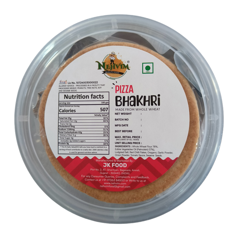 PIZZA BHAKHRI 180g